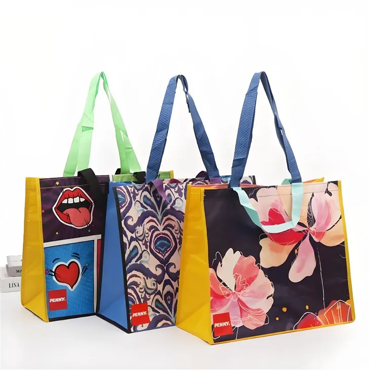 Šarena štampana laminirana torba reklamna netkana torba